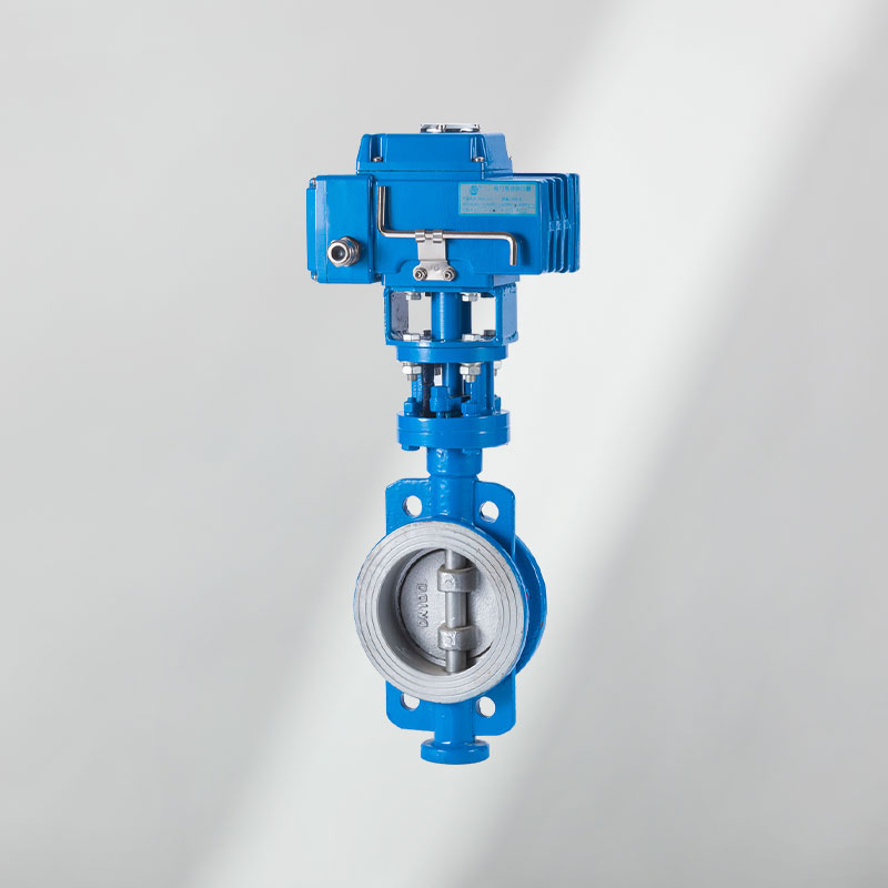 對夾三偏心蝶閥（電動）